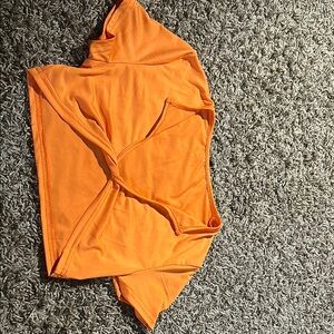 SHEIN Bright Orange Top